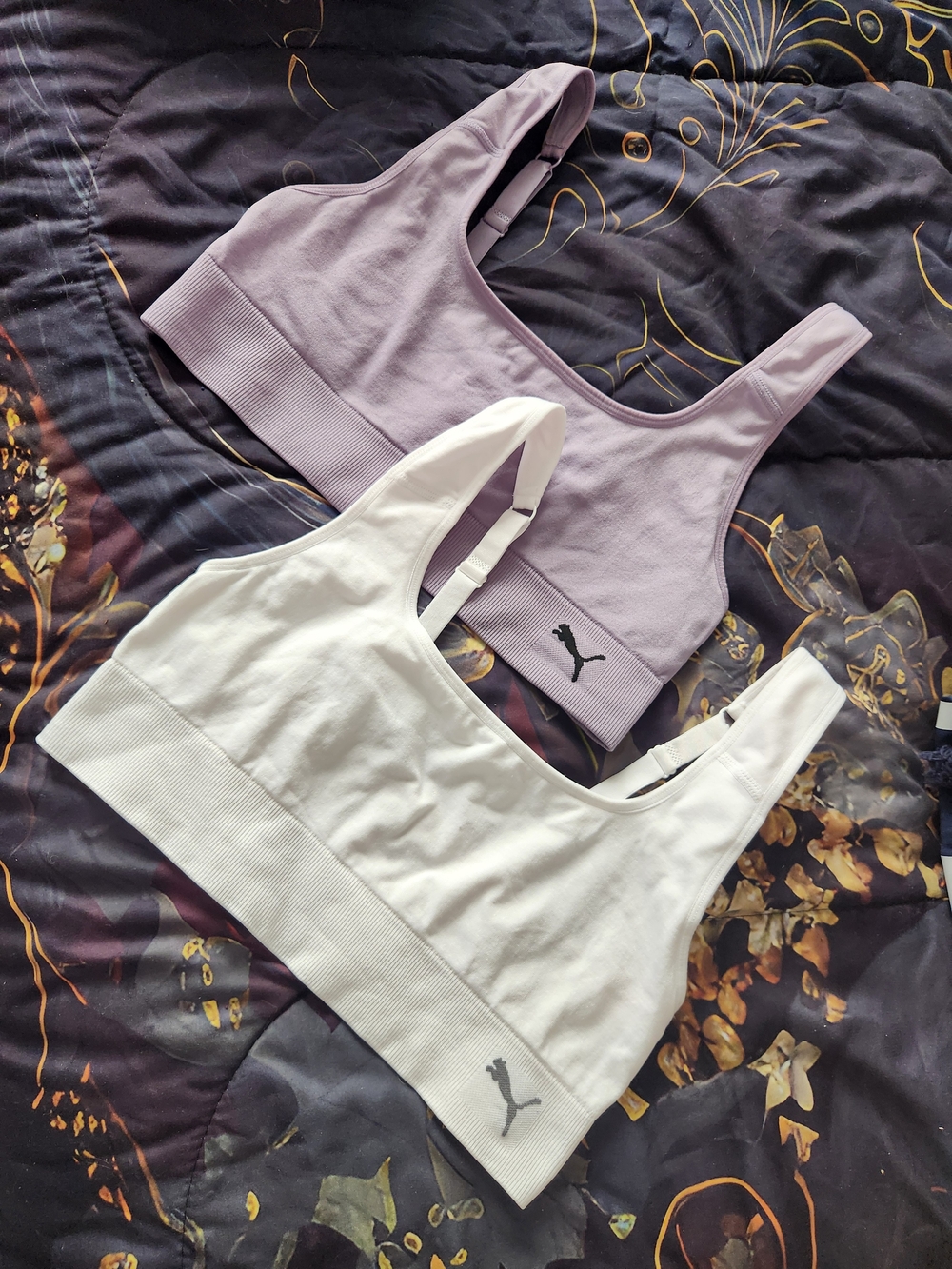 Set Of 2 Size Large Puma Sports-Bras